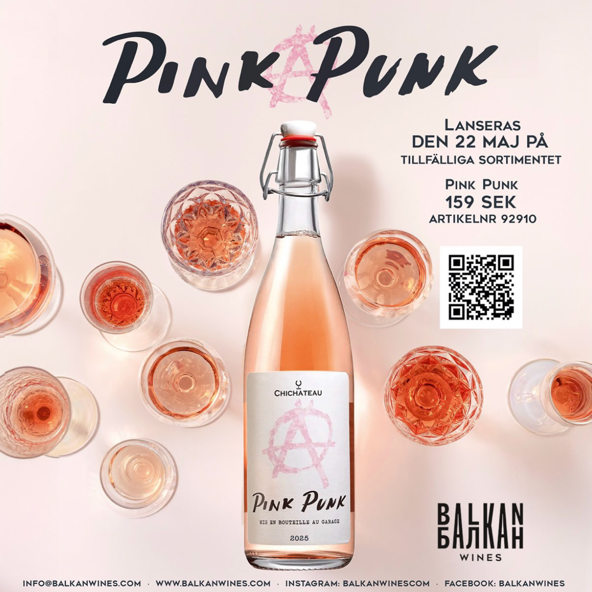 PINK PUNK 2025– Åter i Tillfälliga sortimentet, Lansering 22/5
